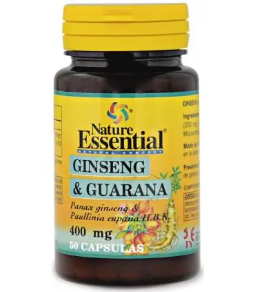 GINSENG + GUARANA 400MG [NATURE ESSENTIAL]