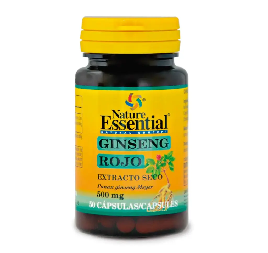 GINSENG ROJO 500MG [NATURE ESSENTIAL]